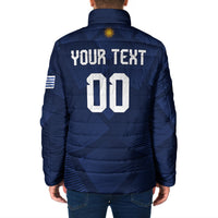 Custom Uruguay 2026 World Football Padded Jacket La Celeste Go Up To The Sky