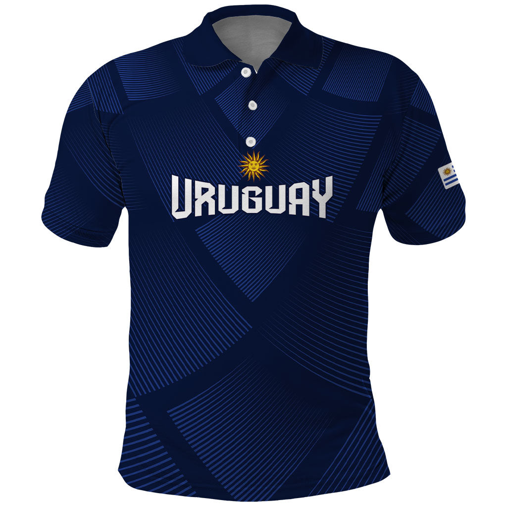 Custom Uruguay 2026 World Football Polo Shirt La Celeste Go Up To The Sky