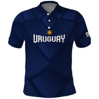 Custom Uruguay 2026 World Football Polo Shirt La Celeste Go Up To The Sky