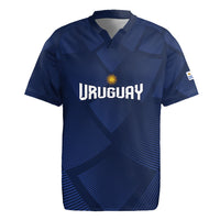 Custom Uruguay 2026 World Football Rugby Jersey La Celeste Go Up To The Sky