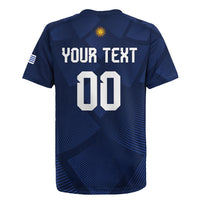 Custom Uruguay 2026 World Football Rugby Jersey La Celeste Go Up To The Sky