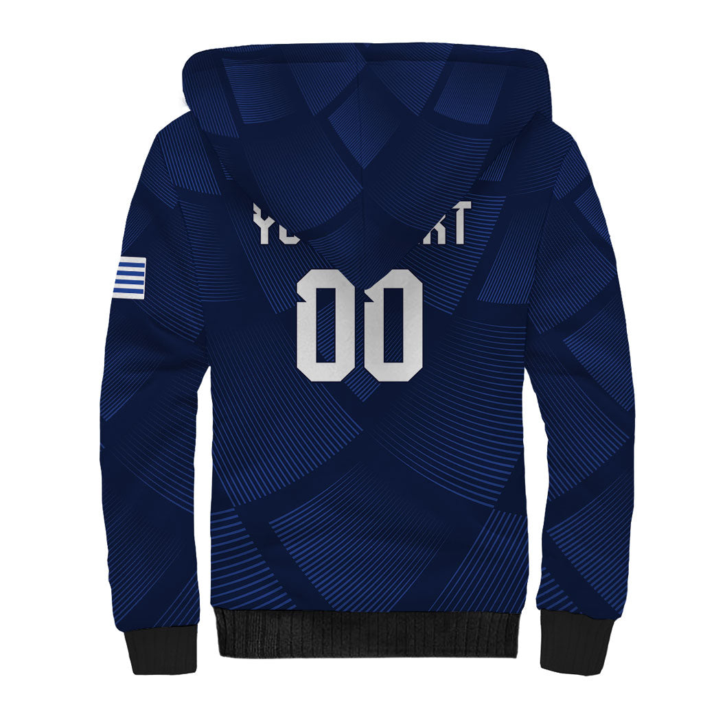 Custom Uruguay 2026 World Football Sherpa Hoodie La Celeste Go Up To The Sky