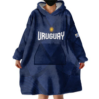 Custom Uruguay 2026 World Football Wearable Blanket Hoodie La Celeste Go Up To The Sky