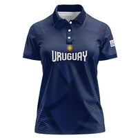 Custom Uruguay 2026 World Football Women Polo Shirt La Celeste Go Up To The Sky