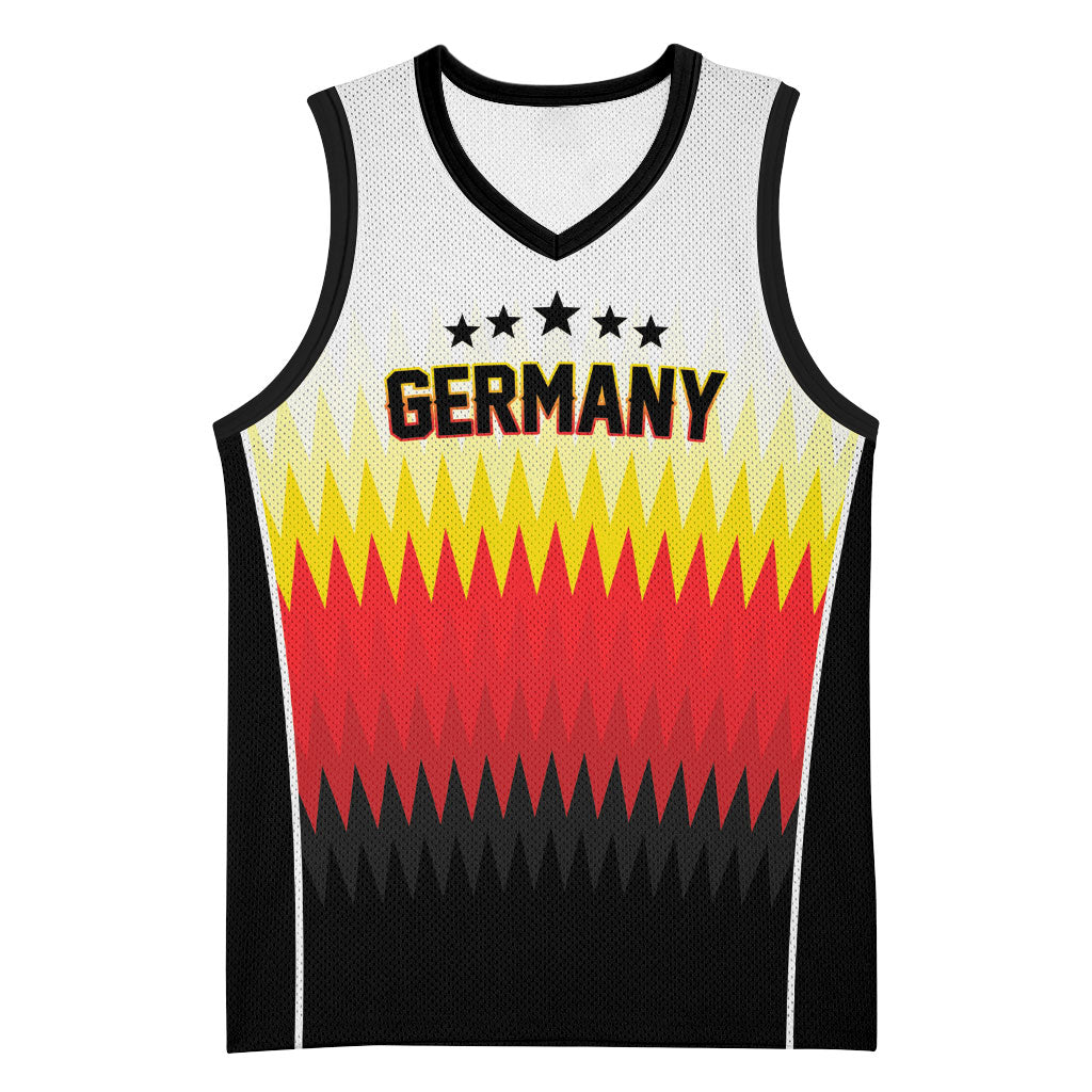 Custom Germany 2026 World Football Basketball Jersey Deutschland Die Mannschaft