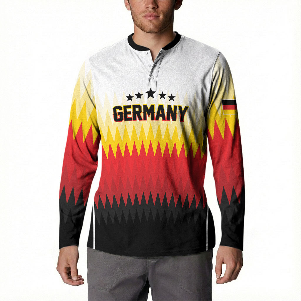 Custom Germany 2026 World Football Button Sweatshirt Deutschland Die Mannschaft
