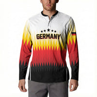 Custom Germany 2026 World Football Button Sweatshirt Deutschland Die Mannschaft