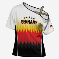 Custom Germany 2026 World Football Cross Shoulder Shirt Deutschland Die Mannschaft