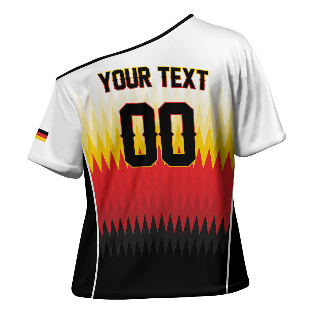 Custom Germany 2026 World Football Cross Shoulder Shirt Deutschland Die Mannschaft