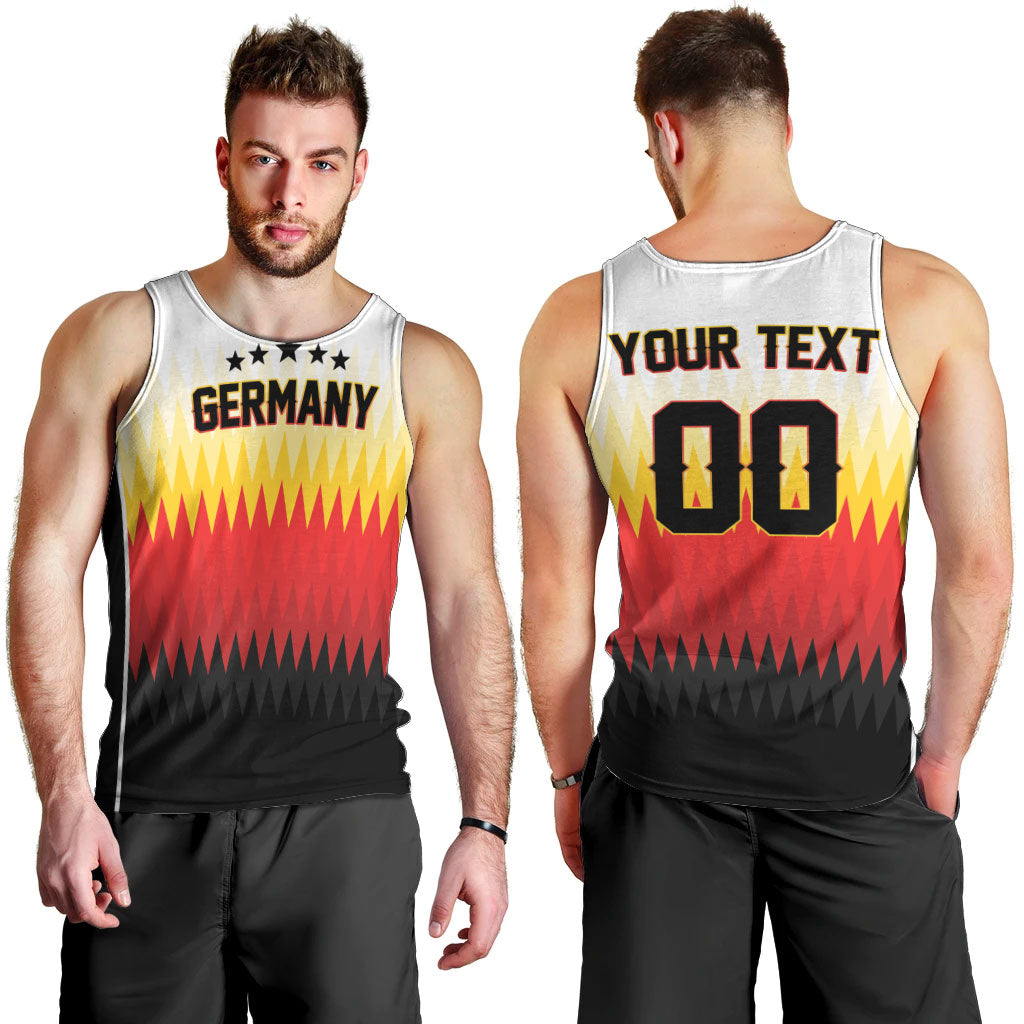 Custom Germany 2026 World Football Men Tank Top Deutschland Die Mannschaft