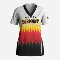Custom Germany 2026 World Football Scrub Top Deutschland Die Mannschaft
