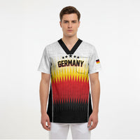 Custom Germany 2026 World Football Scrub Top Deutschland Die Mannschaft