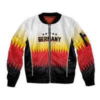 Custom Germany 2026 World Football Sleeve Zip Bomber Jacket Deutschland Die Mannschaft