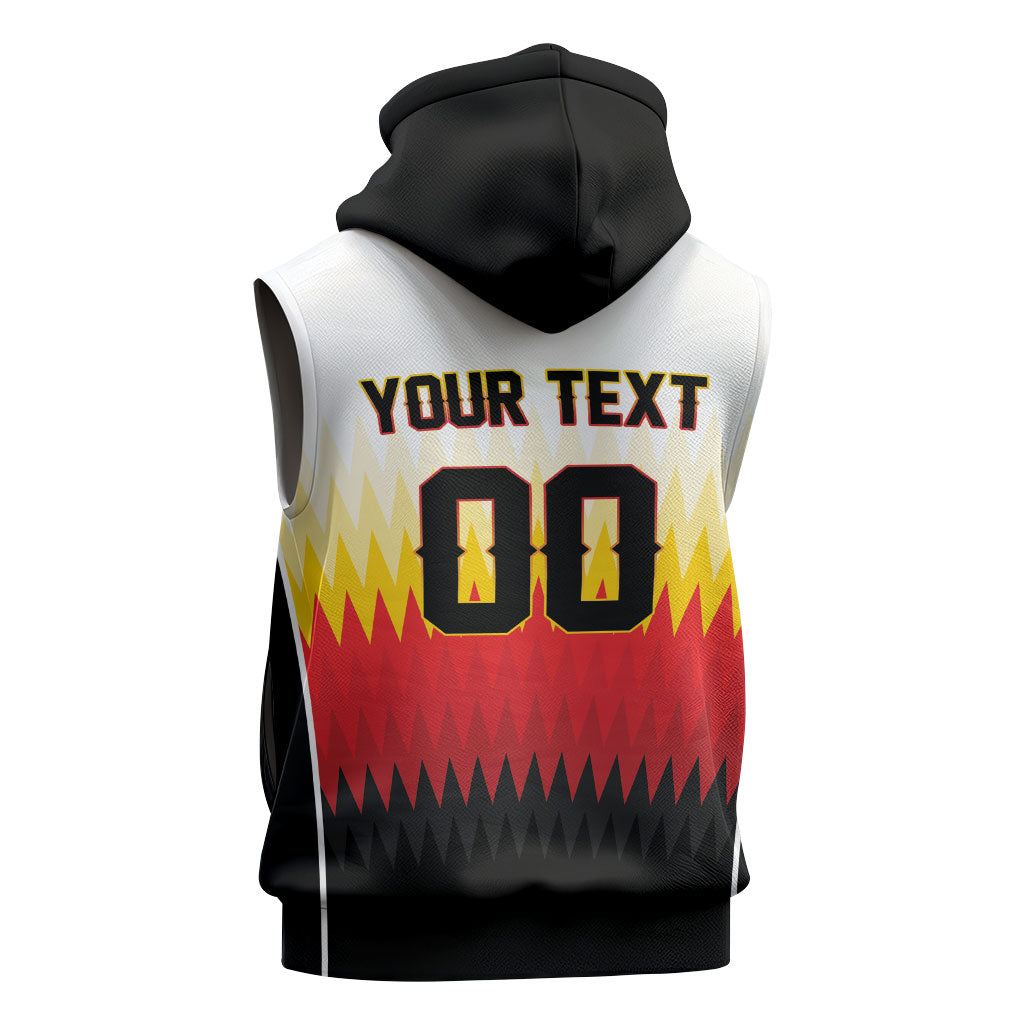 Custom Germany 2026 World Football Sleeveless Hoodie Deutschland Die Mannschaft
