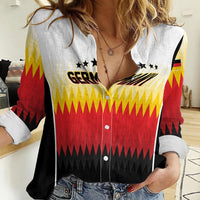 Custom Germany 2026 World Football Women Casual Shirt Deutschland Die Mannschaft