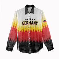 Custom Germany 2026 World Football Women Casual Shirt Deutschland Die Mannschaft