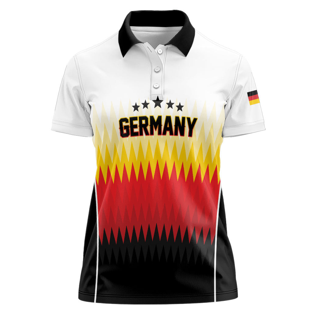 Custom Germany 2026 World Football Women Polo Shirt Deutschland Die Mannschaft