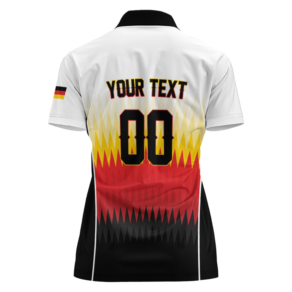 Custom Germany 2026 World Football Women Polo Shirt Deutschland Die Mannschaft