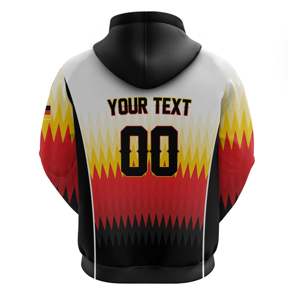 Custom Germany 2026 World Football Zip Hoodie Deutschland Die Mannschaft