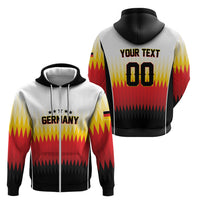 Custom Germany 2026 World Football Zip Hoodie Deutschland Die Mannschaft