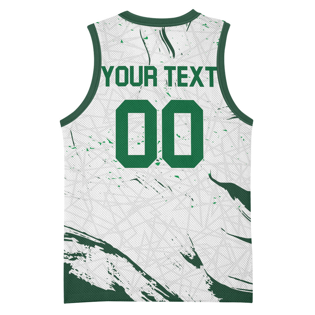 Custom Algeria 2026 World Football Basketball Jersey Les Fennecs Come On