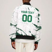 Custom Algeria 2026 World Football Bomber Jacket Les Fennecs Come On