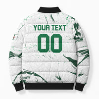 Custom Algeria 2026 World Football Bomber Puffer Jacket Les Fennecs Come On