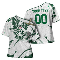 Custom Algeria 2026 World Football Cross Shoulder Shirt Les Fennecs Come On