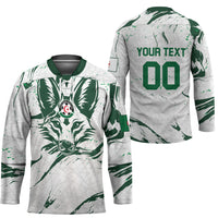 Custom Algeria 2026 World Football Hockey Jersey Les Fennecs Come On