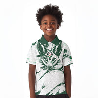 Custom Algeria 2026 World Football Kid Polo Shirt Les Fennecs Come On