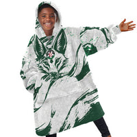Custom Algeria 2026 World Football Kid Wearable Blanket Hoodie Les Fennecs Come On