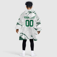 Custom Algeria 2026 World Football Kid Wearable Blanket Hoodie Les Fennecs Come On