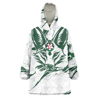 Custom Algeria 2026 World Football Kid Wearable Blanket Hoodie Les Fennecs Come On