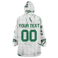 Custom Algeria 2026 World Football Kid Wearable Blanket Hoodie Les Fennecs Come On