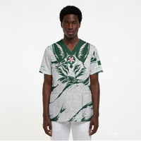 Custom Algeria 2026 World Football Scrub Top Les Fennecs Come On