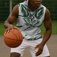 Custom Algeria 2026 World Football Sleeveless Hoodie Les Fennecs Come On