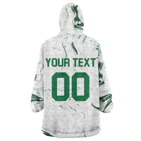 Custom Algeria 2026 World Football Wearable Blanket Hoodie Les Fennecs Come On