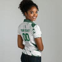 Custom Algeria 2026 World Football Women Polo Shirt Les Fennecs Come On