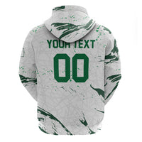 Custom Algeria 2026 World Football Zip Hoodie Les Fennecs Come On