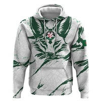 Custom Algeria 2026 World Football Zip Hoodie Les Fennecs Come On