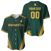 Custom South Africa 2026 World Football Baseball Jersey Bafana Bafana Woza