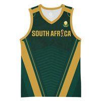 Custom South Africa 2026 World Football Basketball Jersey Bafana Bafana Woza