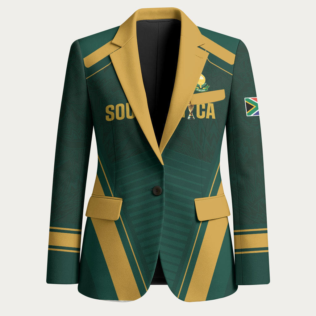 Custom South Africa 2026 World Football Blazer Bafana Bafana Woza
