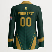 Custom South Africa 2026 World Football Blazer Bafana Bafana Woza