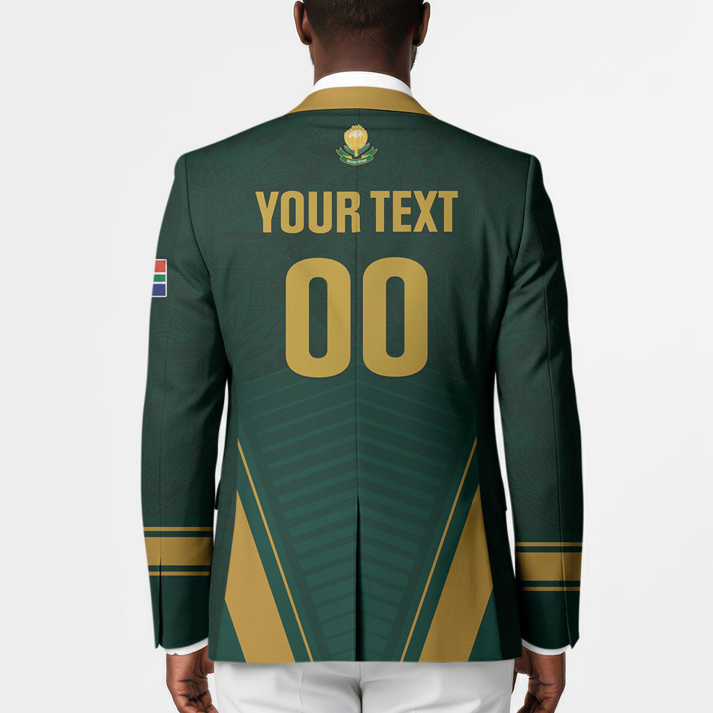 Custom South Africa 2026 World Football Blazer Bafana Bafana Woza