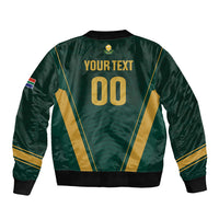 Custom South Africa 2026 World Football Bomber Jacket Bafana Bafana Woza