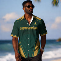 Custom South Africa 2026 World Football Hawaiian Shirt Bafana Bafana Woza LT01