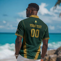 Custom South Africa 2026 World Football Hawaiian Shirt Bafana Bafana Woza LT01