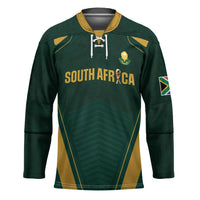 Custom South Africa 2026 World Football Hockey Jersey Bafana Bafana Woza