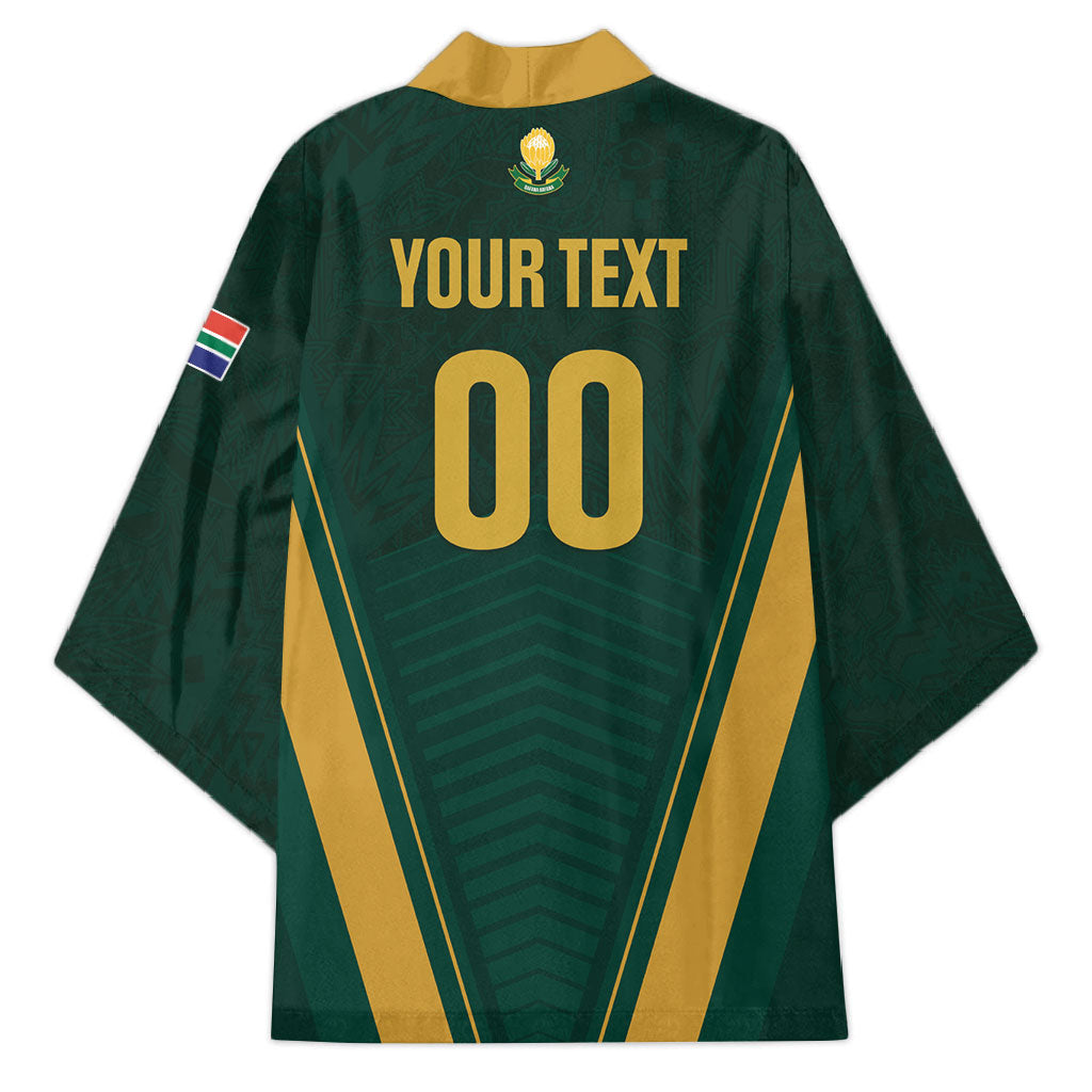 Custom South Africa 2026 World Football Kimono Bafana Bafana Woza